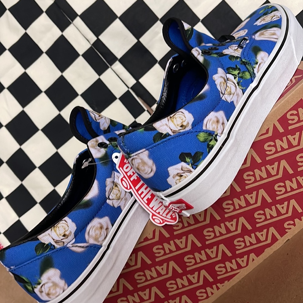 Vans Men’s Era Romantic Floral Lapis Blue sneakers - Picture 14 of 16